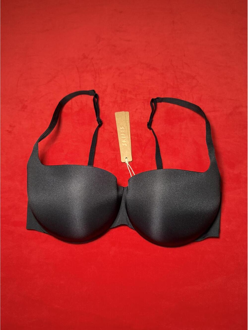 Skims Ultimate Push-Up Balconette Bra Color ONYX Size 36B
